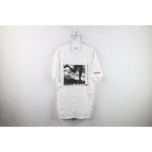 Vtg New Balance Mens L 2005 Bolder Boulder Race Running Colorado T-Shirt White